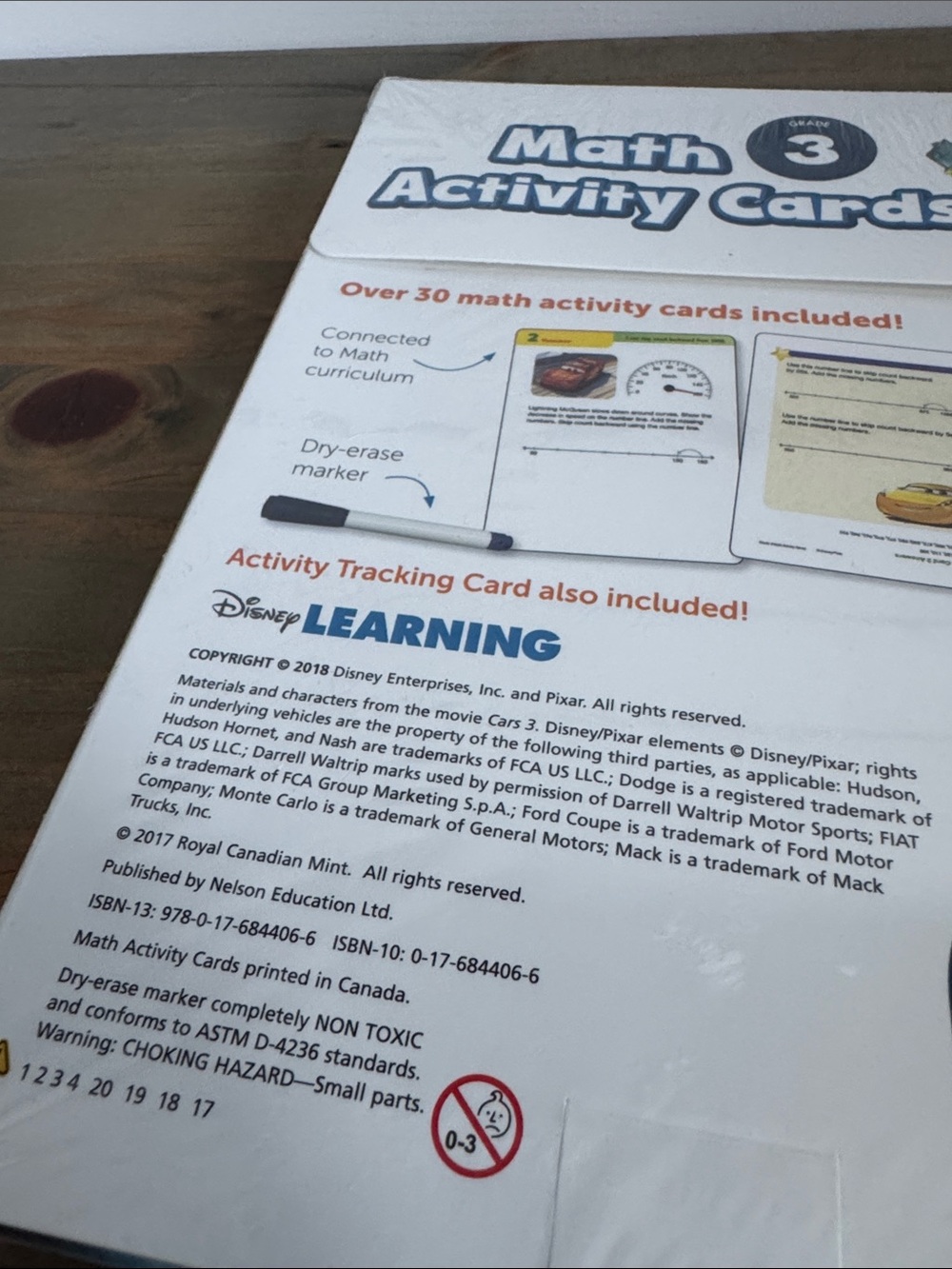 NEW: Disney Learning Math Activity Cards: Grade 3 - Reusable Activity Card Set - Picture 7 of 7